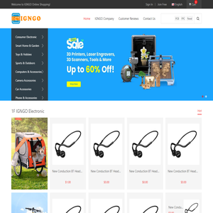 Welcome to IGNGO Online Shopping!