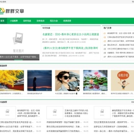 胖胖文章网