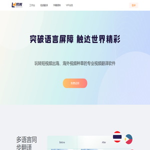 易剪创作平台 - 跨境视频创作神器-字幕翻译/混剪去重/矩阵分发全支持