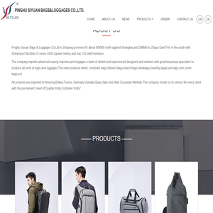 PINGHU SIYUAN BAGS&LUGGAGES CO.,LTD.