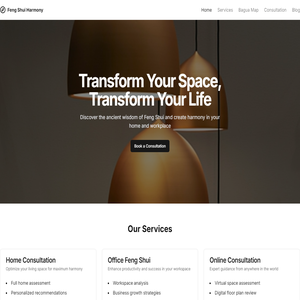Feng Shui Harmony - Balance Your Space, Transform Your Life