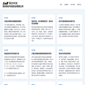 南京莱步科技实业有限公司 – 行星球磨机|管式炉|气氛炉