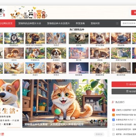 圣微宠物乐源-专业狗狗猫咪等宠物品种大全及图片网站论坛