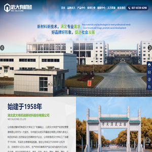 湖北武大有机硅新材料股份有限公司_烷基硅烷_密封胶_复合材料