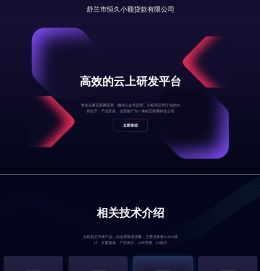 舒兰市恒久小额贷款有限公司