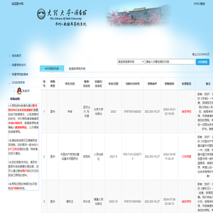 大理大学图书馆书刊&数据库荐购系统
