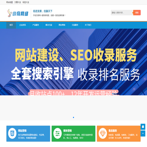 小鸟网络 - 提供营销网站建设SEO收录服务