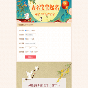 宝宝智能起名