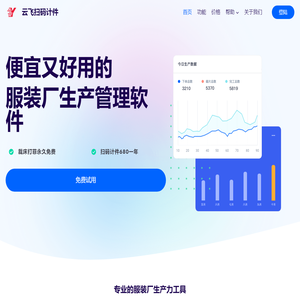 云飞扫码计件-服装厂计件工资软件