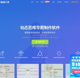 免费的动态思维导图软件,脑图大师,思维导图制作软件 - 万彩脑图大师官网