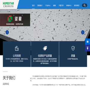 河北望星建材科技有限公司_矿棉板_矿棉板生产设备中国工厂