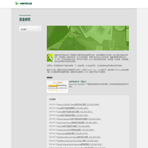 绿盟科技NSFOCUS安全漏洞系统
