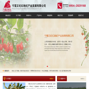 宁夏正杞红枸杞产业发展有限公司