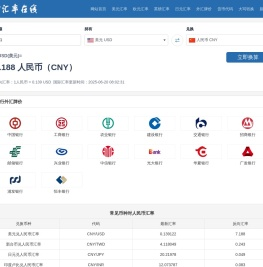 美元兑人民币汇率_美元欧元英镑最新外汇牌价_各种汇率实时更新_汇率换算网