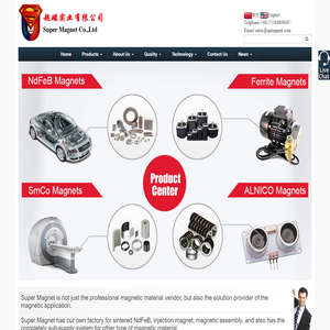 Neodymium Magnets Manufacturer超磁实业有限公司 Magnet assembly Factory-超磁实业