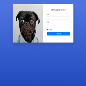 销朋运营管理平台