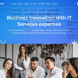 Techten - IT Solutions & Technology HTML Template