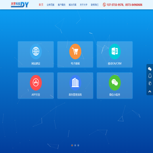 嘉善企业网站建设_网站制作_小程序制作开发公司-大宇科技