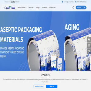 Anhui Cole Packaging Materials Co., Ltd.-ASEPTIC PACKAGING MATERIALS