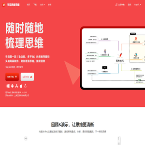 思维导图软件-在线免费制作思维导图工具-寻简思维导图|寻简思维导图