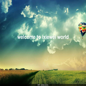 welcome to ixiewei world
