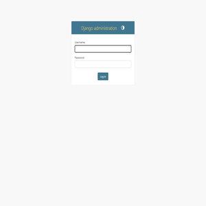 Log in | Django site admin