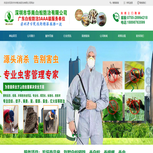 深圳市白蚁防治-灭白蚁-杀白蚁-毛坯房装修白蚁预防-深圳市华南白蚁防治有限公司