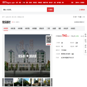 【连云港常乐新村小区,二手房,租房】- 连云港房天下