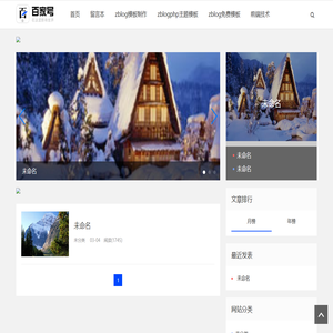 首页标题请到主题配置内 - SEO项修改 - 老白zblog模板