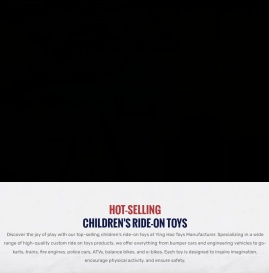 Custom Childrens Ride On Toys Manufacturer - Ying Hao Toys