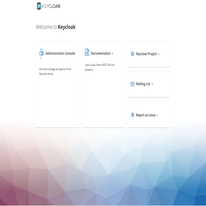 Welcome to Keycloak