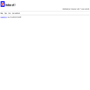 WsgiDAV - Index of /