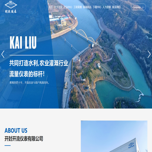 开封开流仪表有限公司-流量计-全渠宽-插入式电磁流量计-非满管