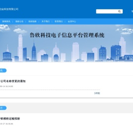 鲁欣科技电子平台