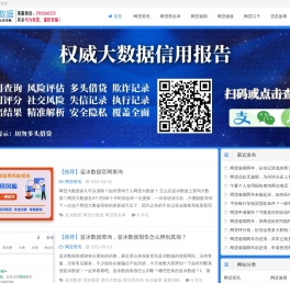 蓝冰数据 - 三秒获取个人大数据报告