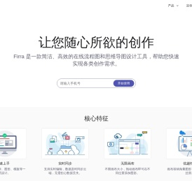 Firra在线流程图思维导图-在线画流程图思维导图工具软件