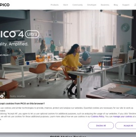 PICO 虚拟现实 | 官方网站 | PICO