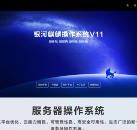 国产操作系统、麒麟操作系统——麒麟软件官方网站