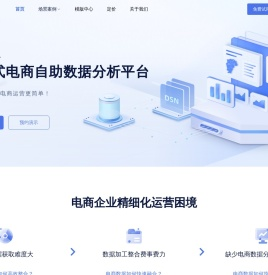 帆软E数通-一站式电商自助数据分析平台