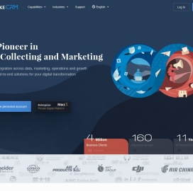麦客CRM - 信息收集与市场营销领导品牌