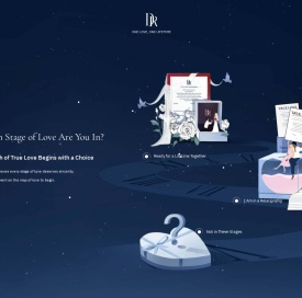 DR钻戒，全球第一钻戒品牌，DR钻戒一生只送一人 - DR钻戒官网