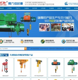 天津电动葫芦厂家-天津腾力信起重公司首页