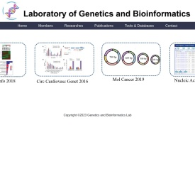 Laboratory of genetics and bioinformatics