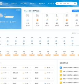 本地区天气预报-全国7天天气预报查询-天气宝
