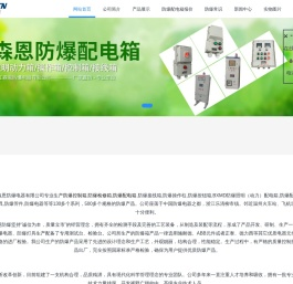 浙江森恩防爆电器有限公司 - 防爆检修箱,防爆配电箱,防爆控制箱