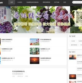 葡萄园好物官网|一个专注好物特产的网站