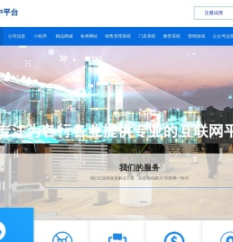 【万中平台】网站制作/微信小程序