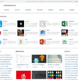 软件知识库网 - 软件百科知识大全：提供办公、互联网、多媒体、分析、协作、商务等各类软件百科知识
