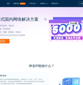 神龙ip官网-神龙ip代理|修改切换ip地址|自动更换ip软件【在线免费试用】